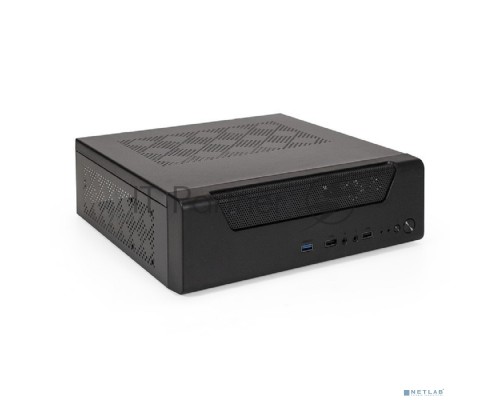 Компьютерный корпус Desktop ExeGate FL-102-TPS300 (mini-ITX, БП TPS300 с вент. 8см, 2*USB + 1*USB3.0, аудио, черный)