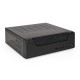 Компьютерный корпус Desktop ExeGate FL-102-TPS300 (mini-ITX, БП TPS300 с вент. 8см, 2*USB + 1*USB3.0, аудио, черный)