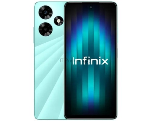 Смартфон Infinix X6831 Hot 30 128Gb 4Gb зеленый моноблок 3G 4G 2Sim 6.78
