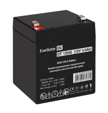 Exegate EX297510RUS Аккумуляторная батарея DT 12045 (12V 4.5Ah, клеммы F2)