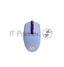 Мышь проводная Logitech G102 LIGHTSYNC фиолетовый, 8000 dpi, USB, кнопки - 6