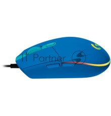 Мышь проводная Logitech G102 LIGHTSYNC синий, 8000 dpi, USB, кнопки - 6