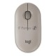 Мышь беспроводная Logitech Pebble M350 серый, 1000 dpi, радиоканал, Bluetooth, USB, кнопки - 3
