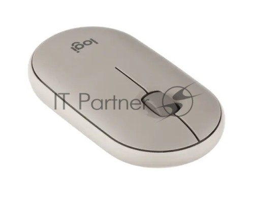 Мышь беспроводная Logitech Pebble M350 серый, 1000 dpi, радиоканал, Bluetooth, USB, кнопки - 3