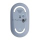 Мышь беспроводная Logitech Pebble M350 серый, 1000 dpi, радиоканал, Bluetooth, USB, кнопки - 3