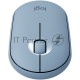 Мышь беспроводная Logitech Pebble M350 серый, 1000 dpi, радиоканал, Bluetooth, USB, кнопки - 3