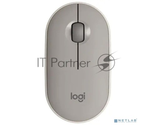 Мышь беспроводная Logitech Pebble M350 серый, 1000 dpi, радиоканал, Bluetooth, USB, кнопки - 3