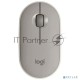 Мышь беспроводная Logitech Pebble M350 серый, 1000 dpi, радиоканал, Bluetooth, USB, кнопки - 3