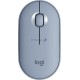 Мышь беспроводная Logitech Pebble M350 серый, 1000 dpi, радиоканал, Bluetooth, USB, кнопки - 3
