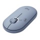 Мышь беспроводная Logitech Pebble M350 серый, 1000 dpi, радиоканал, Bluetooth, USB, кнопки - 3