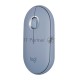 Мышь беспроводная Logitech Pebble M350 серый, 1000 dpi, радиоканал, Bluetooth, USB, кнопки - 3