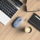 Мышь беспроводная Logitech Pebble M350 серый, 1000 dpi, радиоканал, Bluetooth, USB, кнопки - 3