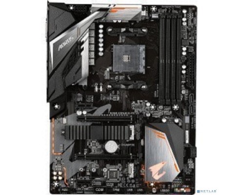 Материнская плата Gigabyte B450 AORUS ELITE V2, AM4, AMD B450, 4xDDR4, 6xSATA, 2xM.2, 1xPCI-E 3.0 x16, 1xPCI-E 2.0 x4, 2xPCI-E x1, 1xHDMI, 1xDVI-D, 1x 1Gb LAN, 4xUSB-A 2.0, 4xUSB-A 3.2 Gen 1, 6x3.5 мм, 7.1, ATX