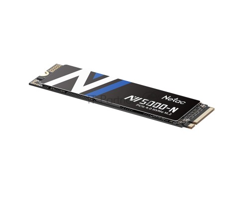 Накопитель SSD Netac  NV5000-N 2TB PCIe 4 x4 M.2 2280 NVMe 3D NAND, R/W up to 4800/4400MB/s, TBW 1280TB, without heat sink