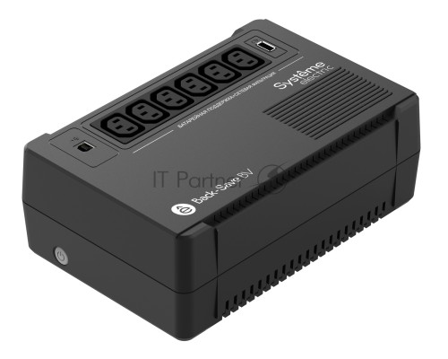 ИБП Systeme Electriс Back-Save, 800VA/480W, 230V, Line-Interactive, AVR, 6xC13 Outlets, USB charge(type A), USB ИБП Systeme Electriс Back-Save, 800VA/480W, 230V, Line-Interactive, AVR, 6xC13 Outlets, USB charge(type A), USB