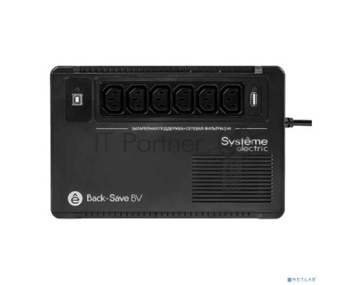 ИБП Systeme Electriс Back-Save, 800VA/480W, 230V, Line-Interactive, AVR, 6xC13 Outlets, USB charge(type A), USB ИБП Systeme Electriс Back-Save, 800VA/480W, 230V, Line-Interactive, AVR, 6xC13 Outlets, USB charge(type A), USB