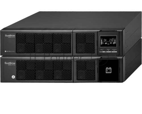ИБП Systeme Electriс Smart-Save Online SRV, 1000VA/900W, On-Line, Extended-run, Rack 2U(Tower convertible), LCD, Out: 6xC13, SNMP Intelligent Slot, USB, RS-232