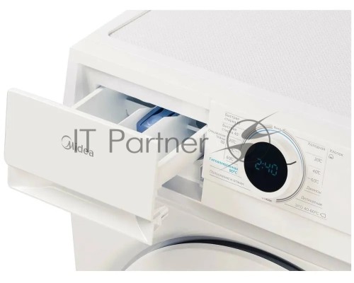 Стиральная машина Midea MF100W70BW-GCC белый, загрузка фронтальная 7 кг, 1200 об/мин., класс: А