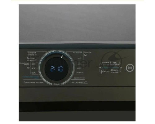 Стиральная машина Midea MF100W70BT-GCC серебристый, загрузка фронтальная 7 кг, 1400 об/мин., класс: А+++