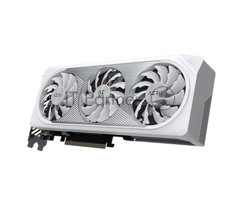 Видеокарта Gigabyte GV-N406TAERO OC-8GD RTX 4060Ti PCI-E 4.0 8 ГБ GDDR6, 128 бит, DisplayPort x2, HDMI x2, GPU 2310 МГц