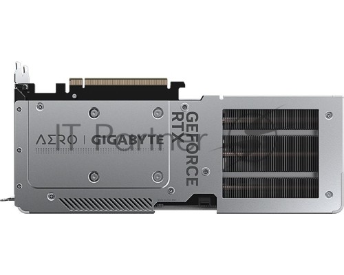 Видеокарта Gigabyte GV-N406TAERO OC-8GD RTX 4060Ti PCI-E 4.0 8 ГБ GDDR6, 128 бит, DisplayPort x2, HDMI x2, GPU 2310 МГц