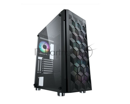 Компьютерный корпус ACD Citadel 103 ATX, Black, USB3.0*1+USB2.0*2+HD audio ,3*12cm F1 ARGB fans at front(Slave fans) ,1*12cm F1 ARGB fan at rear (Master fan)