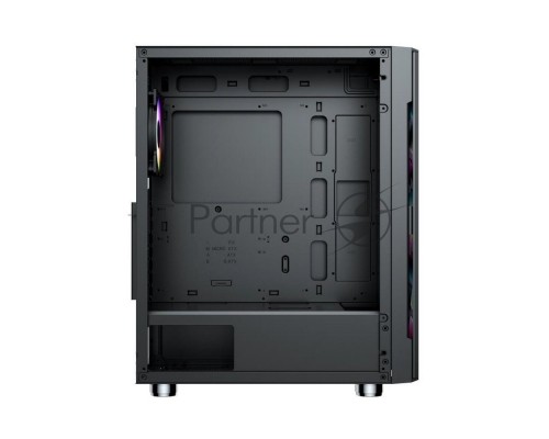 Компьютерный корпус ACD Citadel 103 ATX, Black, USB3.0*1+USB2.0*2+HD audio ,3*12cm F1 ARGB fans at front(Slave fans) ,1*12cm F1 ARGB fan at rear (Master fan)