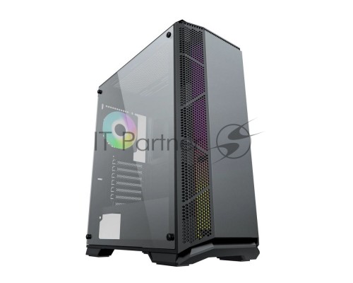 Компьютерный корпус ACD Citadel 105 ATX, Black, USB3.0*2+HD audio ,1*12cm F2 ARGB fan at rear ,Tempered glass side panel with fixed 4pcs screws