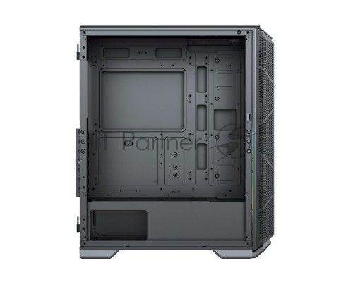 Компьютерный корпус ACD Citadel 105 ATX, Black, USB3.0*2+HD audio ,1*12cm F2 ARGB fan at rear ,Tempered glass side panel with fixed 4pcs screws