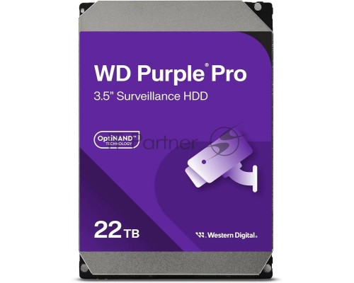 Жесткий диск Western Digital Purple PRO WD221PURP 22TB 3.5