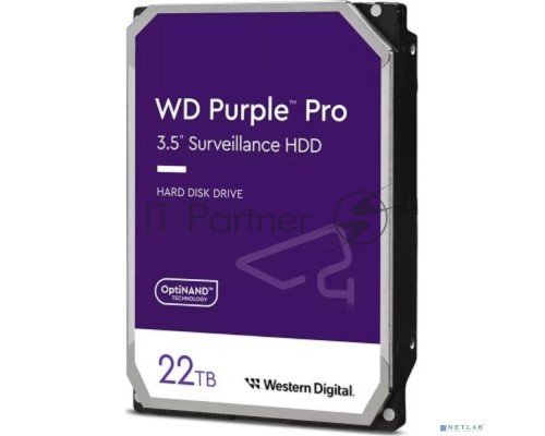 Жесткий диск Western Digital Purple PRO WD221PURP 22TB 3.5