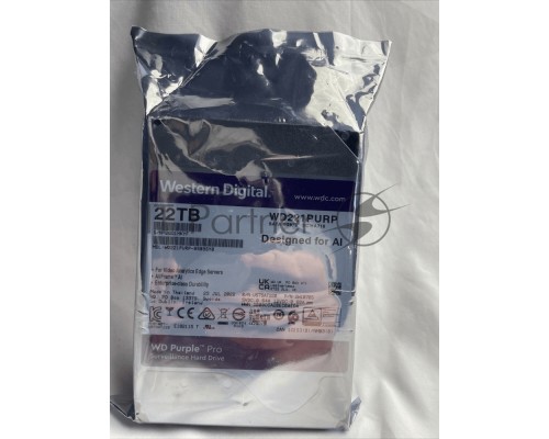 Жесткий диск Western Digital Purple PRO WD221PURP 22TB 3.5