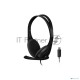 Наушники накладные A4Tech HU-9 черный 1.8м USB оголовье (HU-9 (BLACK))