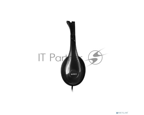 Наушники накладные A4Tech HU-9 черный 1.8м USB оголовье (HU-9 (BLACK))
