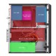 Компьютерный корпус Foxline FL-1004-TFX230B-85