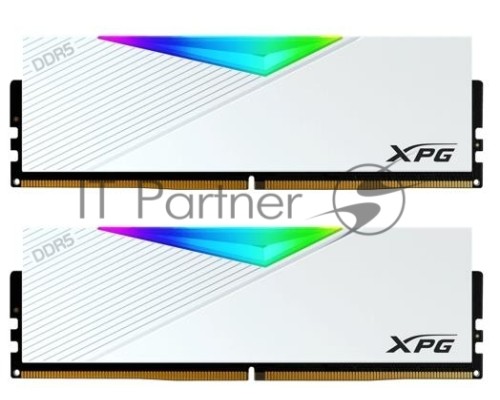 Оперативная память Adata 32GB DDR5-6000 (2*16Gb) ARGB DIMM AX5U6000C3016G-DCLARWH