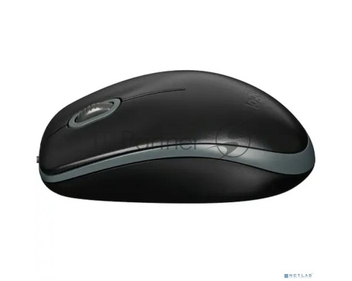 Мышь проводная Logitech M110 Silent черный, 1000 dpi, USB, кнопки - 3
