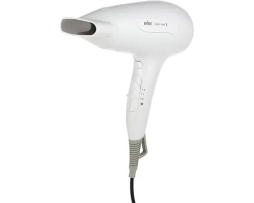 [Электробритвы, триммеры Braun] Фен Braun BRHD385E, 2000Вт, белый