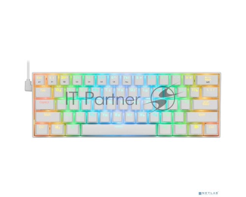 Беспроводная клавиатура DEFENDER DRACONIC RU WHITE 77810