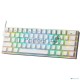 Беспроводная клавиатура DEFENDER DRACONIC RU WHITE 77810