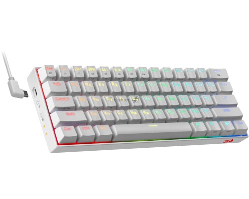 Беспроводная клавиатура DEFENDER DRACONIC RU WHITE 77810