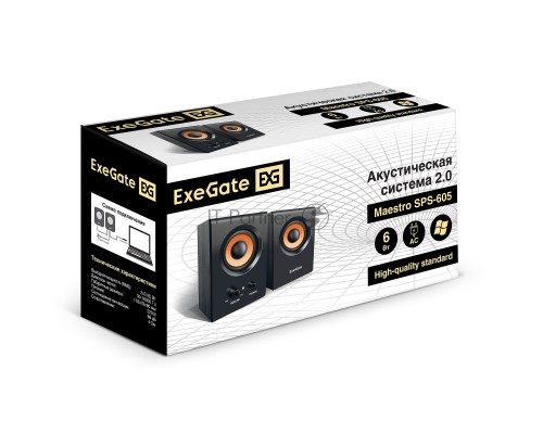 Акустическая система 2.0 ExeGate Maestro SPS-605