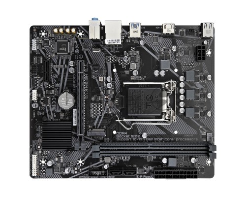 Материнская плата GIGABYTE H510M K V2 (rev. 2.0), LGA 1200, Intel Q470, 2xDDR4, 2xSATA, 1xM.2, 1xPCI-E 3.0 x16, 1xPCI-E 3.0 x1, 1xHDMI, 1x 1Gb LAN, 2xUSB 3.2 Gen 1, 4xUSB 2.0, 3x3.5 мм, 7.1, Micro ATX