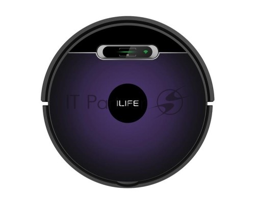Робот-пылесос ILIFE V3s Max белый/черный, 25 Вт, 2400 мАч Li-Ion, уборка сухая/влажная, пылесборник контейнер 0.6 л