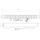 Блок распределения питания Hyperline SHE19-12IEC-2.5IEC гор.размещ. 12xC13 базовые 10A C14 2.5м