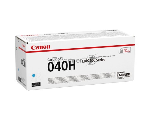 Картридж лазерный Canon 040HC 0459C002 голубой (10000стр.) для Canon LBP-710/712