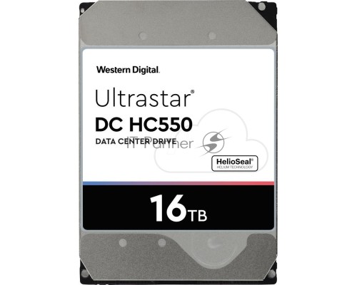 Жесткий диск WD SATA 16TB 7200RPM 6GB/S 512MB DC HC550 0F38466
