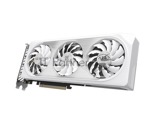 Видеокарта Gigabyte GV-N4060AERO OC-8GD NVIDIA GeForce RTX 4060 8192Mb 128 PCI-E 4.0  GDDR6 2580/18000 HDMIx2 DPx2 HDCP Ret