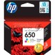 Струйный картридж оригинальный CZ102AK (№650) для HP, триколор, 650 к.