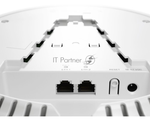 Точка доступа MikroTik cAPGi-5HaxD2HaxD cAP ax Wi-Fi 6, AX1800, 2RJ45 1gbit